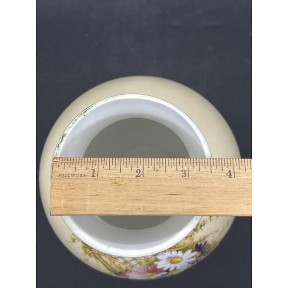 Works Superior Austria Porcelain Vase – Hand-Painted Florals & Gold Trim, 11.5″ - Picture 9 of 11